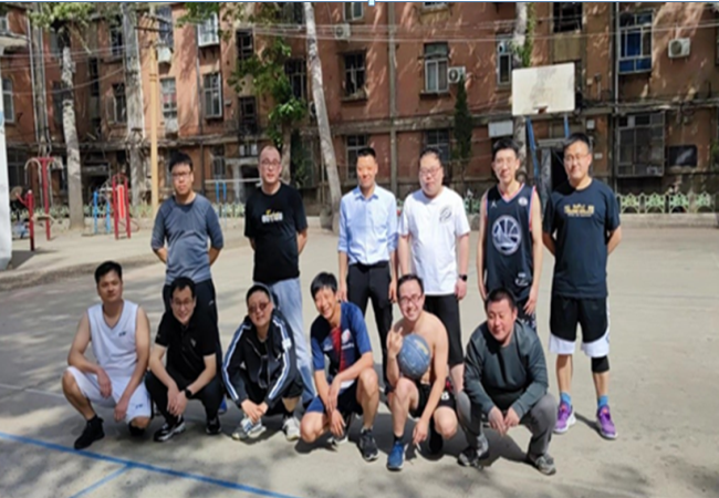 主轴制造部组织篮球角逐活动